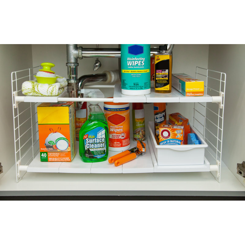 IRIS UnderSink Shelving Rack & Reviews Wayfair